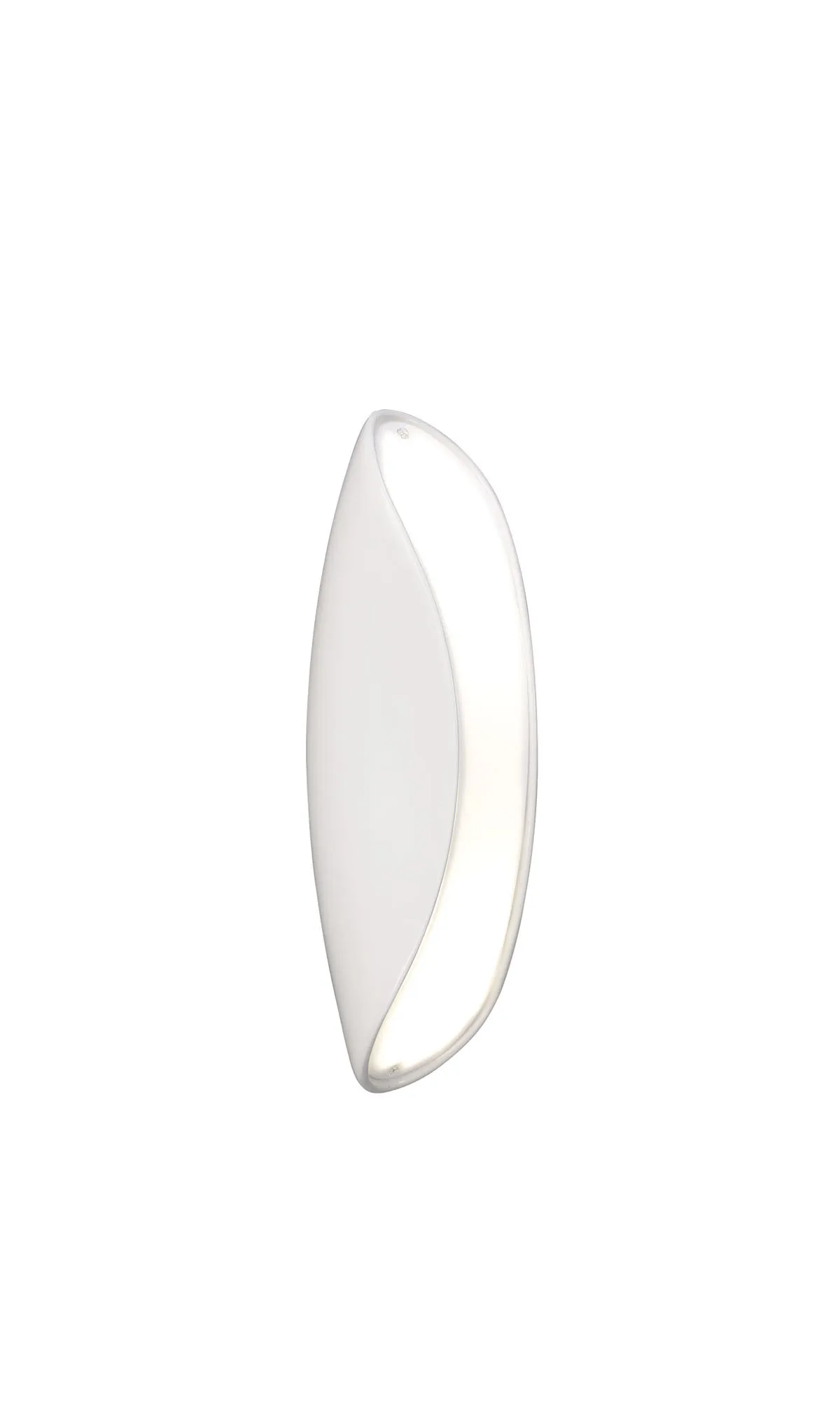 Pasion Gloss White Wall Lights Mantra Flush Wall Lights
